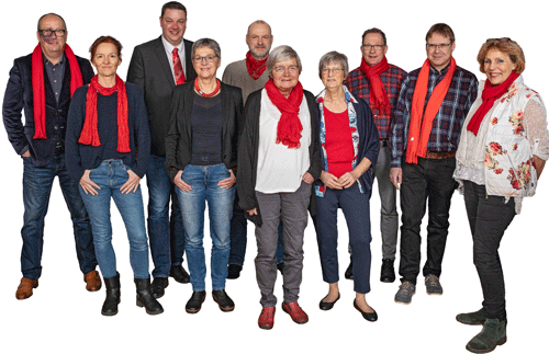 Fraktionsmitglieder der SPD Meldorf